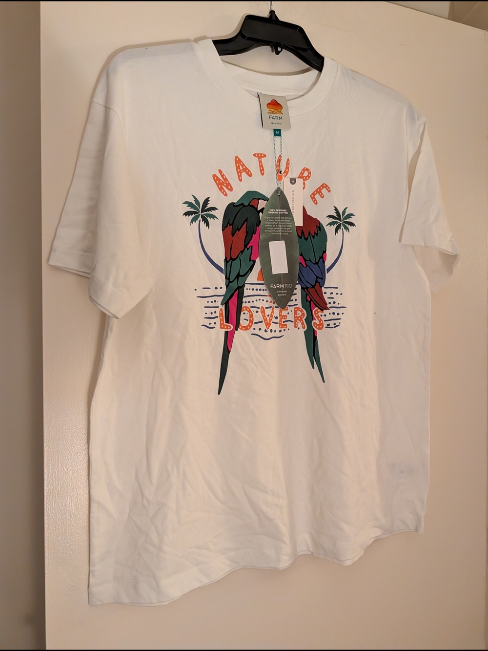 Farm Rio - Nature Lovers Graphic Tee, Size M, NWT - Picture 3 of 6